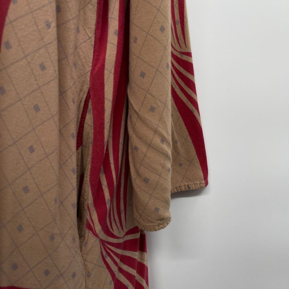 Vintage Abstract Print Pattern Oversized Relaxed … - image 5